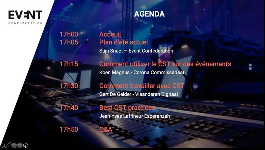 Regardez en replay le webinaire consacré au Covid Safe Ticket