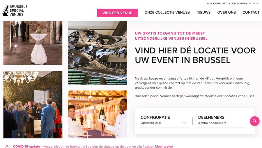 Brussels Special Venues ook bij EVENT Confederation