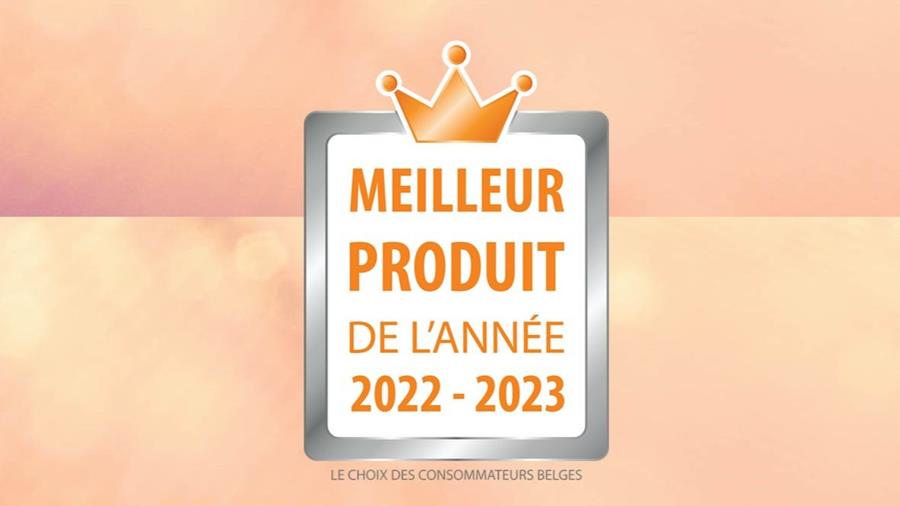 Lauréats Meilleur Produit de l'Année Belgique 2022 - 2023