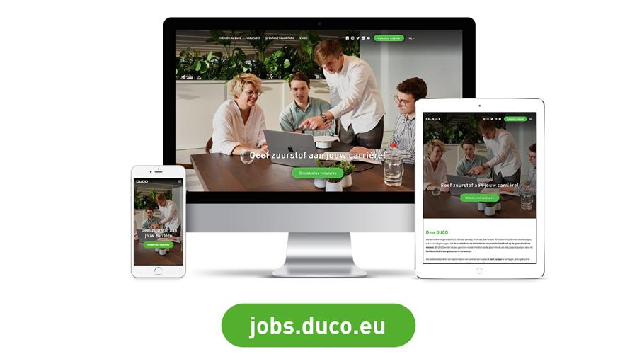 DUCO geeft extra zuurstof aan (knelpunt)vacatures