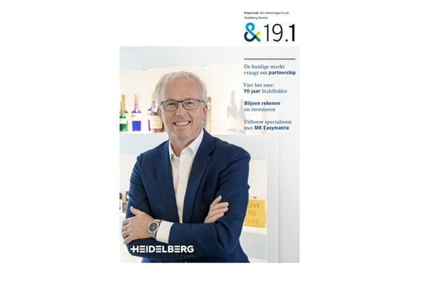 Ampersand 19.1, het magazine van Heidelberg Benelux is uit