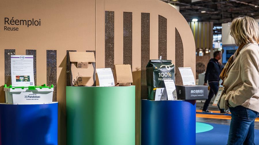 L’emballage réutilisable garde le vent en poupe