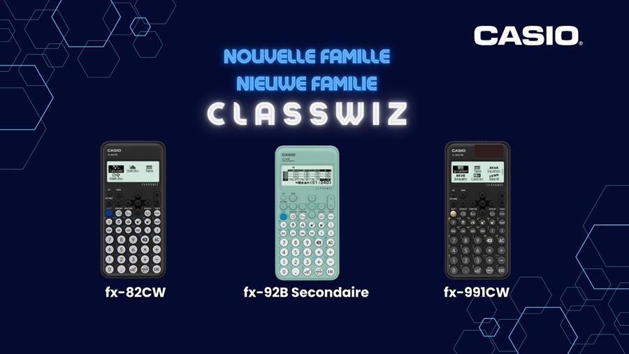 La nouvelle famille ClassWiz CASIO