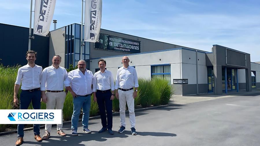 Partenariat stratégique entre Rogiers et Deta Machines