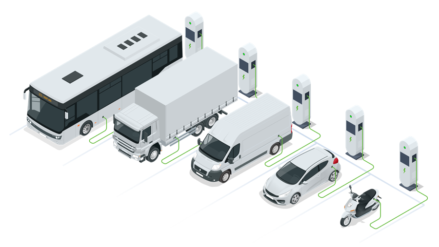 Wegvervoer: op één uitzondering na hinken elektrische voertuigen achterop