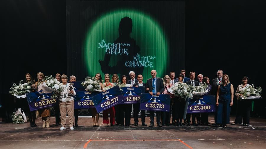 Lady Fortuna: 380.000 euro voor verenigingen in heel België