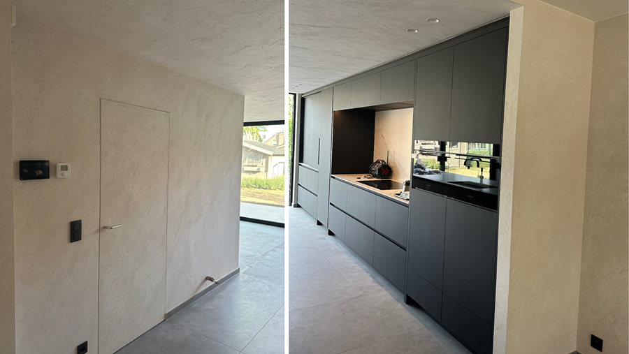 Minerale afwerking brengt rust en karakter samen